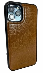 Alston Craig Magnetic TPU/Leather Shell for iPhone 15 Plus / Pro Max -Brn - Picture 1 of 1