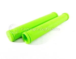 manopole bici Extra Long VERDE bicicletta fixed cruiser custom city bike mtb - Imagen 1 de 2