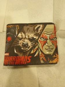 Marvels Guardians of the Galaxy Print Bi-Fold Wallet - Picture 1 of 4
