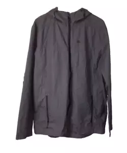 Giacca con cappuccio Jack Wolfskin uomo XL funzione 65 pioggia vento shell cotone biologico - Foto 1 di 24