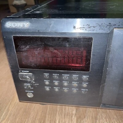 Sony Mega Storage 300 CD Compact Disc Changer Player CDP-CX691 - Image 1 of 4