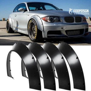 For E82 135I 128I 3 Series F30 E92 Fender Flare Extra Wide Body Kit Wheel Arches - Picture 1 of 17