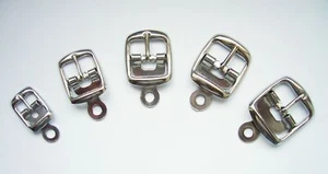 Zehn Schuhschnallen, Schnallen, gestanzt, 14 mm - Bild 1 von 1