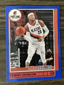 2021-22 Hoops ROBERT COVINGTON Blue Parallel card # 91 BLAZERS