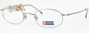 Vintage CHAPS Ralph Lauren 137 0TG3 Brush Silver EYEGLASSES GLASSES 47-21-140 mm - Picture 1 of 13