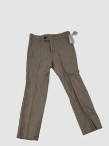 $165 Appaman Kids Boys Beige Multiple Pocket Dress Pants Size 6 - Picture 1 of 2