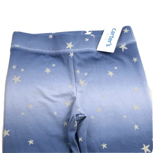 NEW Carter's KID Girls Stretch Pants Size 7 / 7A Star Pattern - Picture 1 of 6
