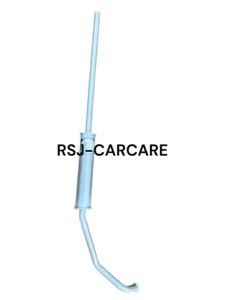 FRONT PIPE & SILENCER BOX Morris Minor 1.0 Petrol Convertible 10/1962 to 12/1969 - Picture 1 of 4
