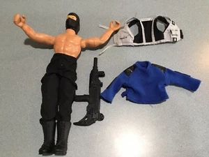 1992 Hasbro G.I. Joe 12" SNAKE-EYES (v1) COMMANDO - Picture 1 of 6