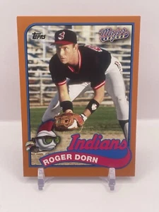 2014 Topps Archives Baseball Major League Movie Roger Dorn Orange #/50 -  Rare - Picture 1 of 10