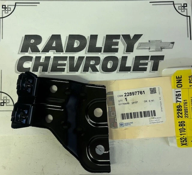 НОВЫЕ ОРИГИНАЛЬНЫЕ КОМПОНЕНТЫ КРЫЛА GM 15-22 CANYON — НИЖНИЙ КРОНШТЕЙН GMC 22897761 - Изображение 1 из 1