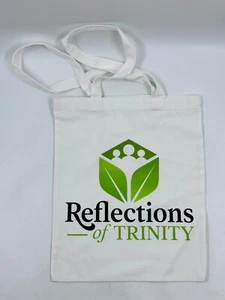 Reflections Of Trinity White Adult Unisex Canvas Hand Bag Pickup Available - Picture 1 of 2