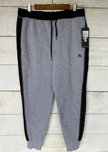 RBX Performance Jogger Mens Large Black Side Tapered Jogger Sweat Pants New - Picture 1 of 3
