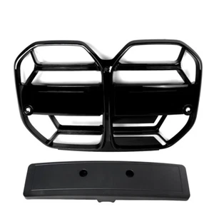 Fits For BMW 4 Series G26 430i M440i Gran Coupe 4Door Gloss Black Front Grille - Picture 1 of 12
