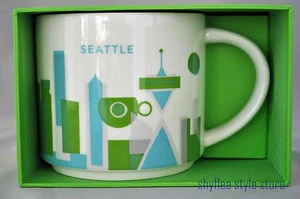 Nuova Tazza Starbucks SEATTLE City You Are Here Collezione Tazza Caffè Washington - Foto 1 di 1