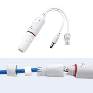 48 V f��r POE Splitter mit wasserdichter Abdeckung f��r zuverl?ssige IP Kamera - Photo 1/12