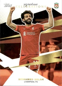 Mohamed Salah - 2022 Topps FC Liverpool Team Set - Signature Celebrations  - Bild 1 von 2