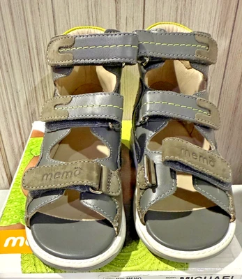 Pre-owned Memo Michael Boys' Toddler Corrective Orthopedic AFO Sandal, 27 EU - Image 1 of 4