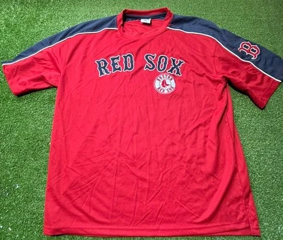 Vintage Boston Red Sox Jersey Adult 2XL Red Dynasty Blank - Image 1 of 4