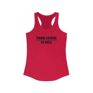 Georgia Bulldogs Tank Top, UGA Game Day Shirt, go dawgs - Picture 1 of 9