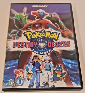 Pokémon Destiny Deoxys DVD (2005) | Anime Movie | Region 2 | Tested | Free Post - Picture 1 of 5