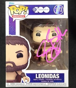 Gerard Butler signed Leonidas 300 Funko Pop! 1473 autograph (C) ~ Beckett BAS - Picture 1 of 6