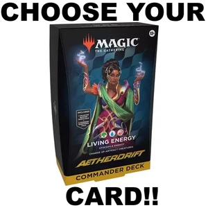 Aetherdrift Commander Deck - Living Energy CHOOSE YOUR CARD - NEAR MINT MTG - Picture 1 of 86