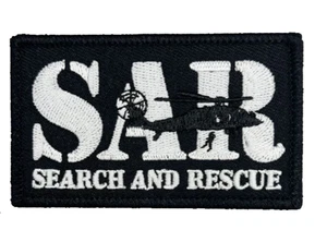 RARE SEARCH AND RESCUE EMBROIDERED IRON-ON PATCH... - Picture 1 of 1