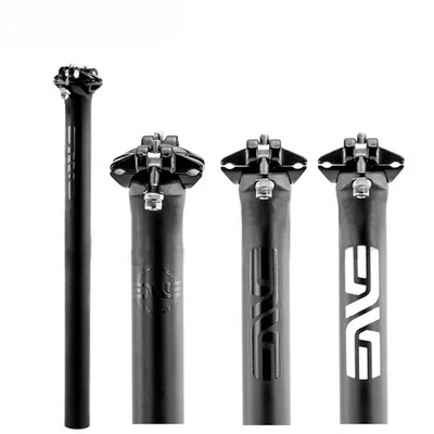 Tija de sillín de carbono para bicicleta de montaña/bicicleta de carretera ultraligera longitud 350/400 mm Foto 1 de 4