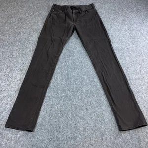 Pantalones Chinos Armani Para Hombres Pantalones Ajustados Calce Cónico 30 34 Marrón Chocolate Elastizados - Imagen 1 de 13