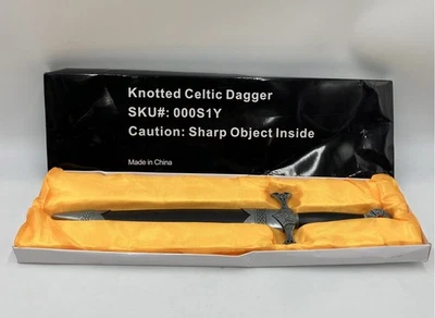 Daga celta anudada con caja Foto 1 de 4