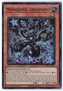 Mimighoul Archfiend Super Rare The Infinite Forbidden INFO-DE093 NM - Bild 1 von 2