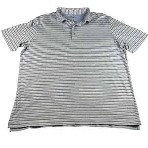 Johnnie-O Top Shelf Poloshirt Herren XL gestreift Kurzarm Freizeit Golf - Bild 1 von 10