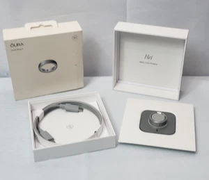 Oura Ring 4 Brushed Nickel Size 10 *New, Open Box - Picture 1 of 7