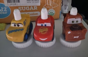 Gute 2 Grow Toppers Autos Lot-Disney- Lightening McQueen, Mater, Cruz Tops Only - Bild 1 von 1