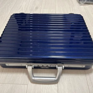 RIMOWA Polycarbonat Attache Case Navy Business Aktentasche Gepäcktasche - Bild 1 von 13