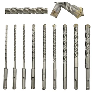 Rotary Hammer Drill Bits Set,Four-Edged Drill Bit,SDS Plus Reinforced Concret... - Picture 1 of 7