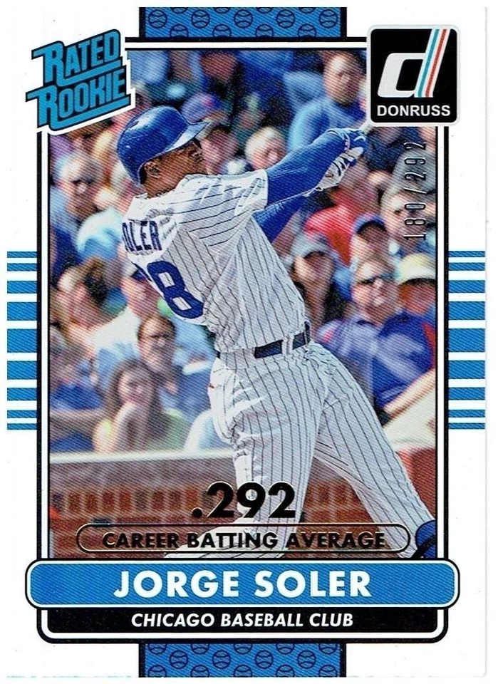 Jorge Soler 2015 Donruss Stat Line Career #37  - Image 1 of 1