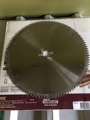 Полотно меламиновой пилы Amana Tool 14 дюймов с двойной поверхностью MB 14108-30 108 зубьев диаметр отверстия 30 мм - Изображение 1 из 4