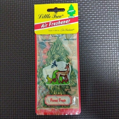 vintage Little Trees Car Hanging Air Freshener Discontinued Scent forest fresh - Image 1 of 2
