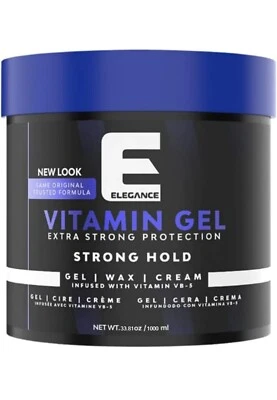 New Elegance Vitamin Gel Strong Hold,1000ML/33.8 OZ - Image 1 of 4