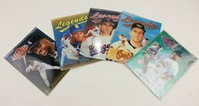 Vintage 1991-1992 Legends Sports Memorabilia Magazine With Baseball Cards Lot 5