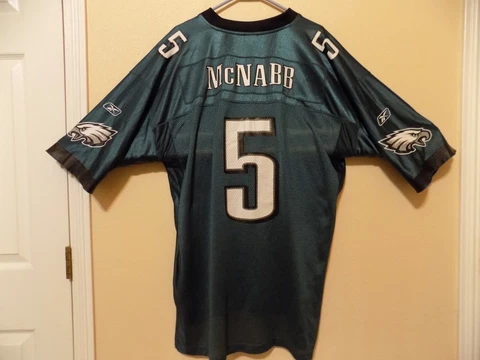 Donovan McNabb Philadelphia Eagles Jersey (XL Adult) Reebok/Great Condition Cover