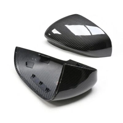 Tapa de cubierta de espejo retrovisor lateral de coche de fibra de carbono para Jaguar XE XF XK XJ I-PACE 2009-2023 Foto 1 de 4