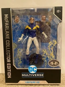 Mcfarlane Toys DC Multiverse Lightning Lad Platinum Chase Action Figure - Picture 1 of 1
