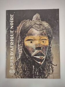 Arts D'Afrique Noire 1988 #68 schwarzafrikanische Kunst auf Französisch Bonus Nachrichten Artikel 