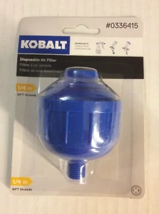 KOBALT Spritzgerät / Spritzpistole Einweg Luftfilter 336415 ~ 1/4 NPT ~ SGY-AIR153JH - Bild 1 von 2