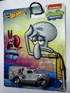 Hot Wheels '34 Dodge Delivery Squidward Mr Krabs Sponge Bob Square Pants Series - Picture 1 of 6