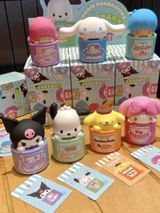 Miniso Sanrio Personajes Pequeño Contenedor Serie 6 piezas Caja Ciega Figura Modelo - Imagen 1 de 11