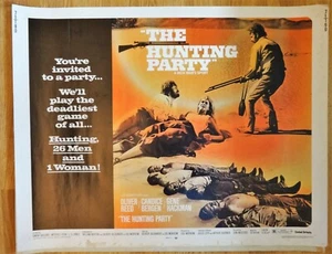 The Hunting Party - Ruthless Rancher's Wife is Kidnapped - 28x22" - Póster 1971 - Imagen 1 de 2